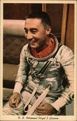 U.S. Astronaut Virgil I. Grissom Postcard