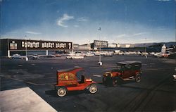 Country Market Basket Postcard