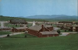 Chapel and View of Stewart AFB Newburgh, NY Postcard Postcard Postcard