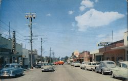 Street Scene Postcard