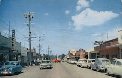 Street Scene Vashon, WA Postcard Postcard Postcard