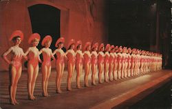 Radio City Music Hall Rockettes Postcard