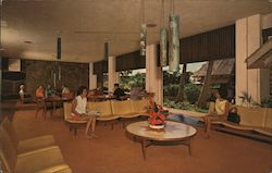 Guest Lobby Lounge, Kauai Surf Hotel Hawaii Postcard Postcard Postcard