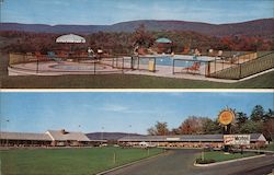 Breeze Manor Motel Postcard