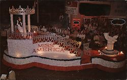 Miss America Float Postcard