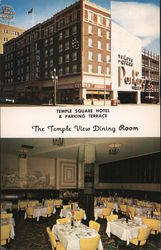 The Temple View Dining Room Salt Lake City, UT Postcard Postcard Postcard