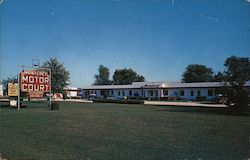 Monterey Motor Court Postcard