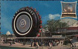 US Rubber Display, New York World's Fair Postcard