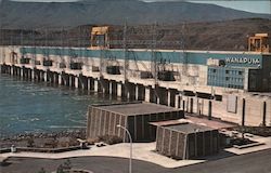 Wanapum Dam Powerhouse Vantage, WA Postcard Postcard Postcard