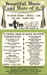 FM Station Finder Compliments of wTfm 103.5 New York, NY Other Ephemera Ephemera Ephemera