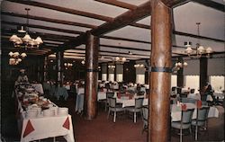 Dining Room, DuPont Lodge, Cumberland Falls State Park Postcard