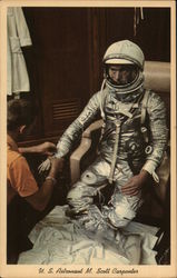 U.S. Astronaut M. Scott Carpenter Postcard