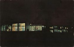 Donnelly Hall and Library, Marist College Postcard