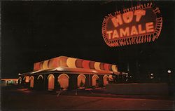 South of the Border at Night Postcard