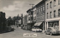 Main Street Chester, NY Postcard Postcard 