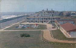 Beach Tower Motel Postcard