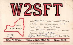 W2SFT Rome, NY Postcard Postcard Postcard