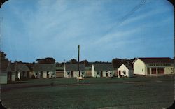 Coe's Cozy Cottages Postcard