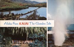 Aloha From Kauai The Garden Isle Hawaii Postcard Postcard Postcard