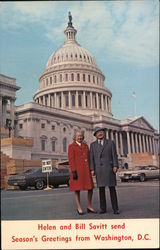 Helen and Bill Savitt Washington, DC Washington DC Postcard Postcard Postcard