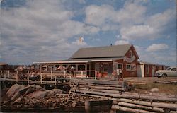 Carousel Wharf Boothbay Harbor, ME Postcard Postcard Postcard