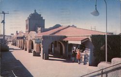 Santa Fe Depot Postcard