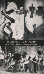 Scenes from "Can-Can" New York's Most Exciting Musical Postcard