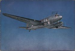 United's Mainliner Fleet Postcard