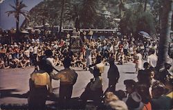 Street Singers Postcard