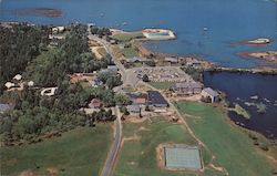 Sebasco Lodge and Cottages Maine Postcard Postcard Postcard