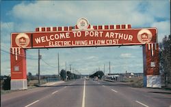 Welcome Arch to Port Arthur Postcard