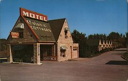 Colonial motel La Follette, TN Postcard Postcard Postcard