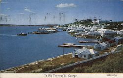Ye Old Towne of St. George Postcard