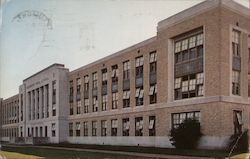 Beaumont High School Texas Postcard Postcard Postcard