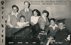 Quiz Kids, ABC Network, Sunday Evenings Postcard