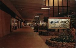 The Air Conditioned Mall of the Lake Air Shopping Center Postcard