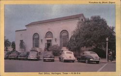 Post Office Harlingen, TX Postcard Postcard Postcard