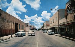 Main Street Port Lavaca, TX Postcard Postcard Postcard