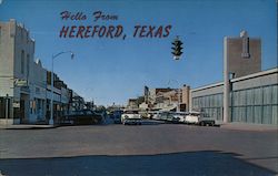 Hello from Hereford Texas "Daddy O" Payne Postcard Postcard Postcard