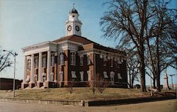 Attala County Courthouse - Built 1897 - Historical Landmark Postcard