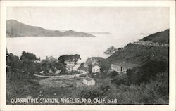 Quarantine Station, Angel Island Tiburon, CA Postcard Postcard Postcard