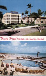 Triton Hotel Miami Beach, FL Postcard Postcard Postcard