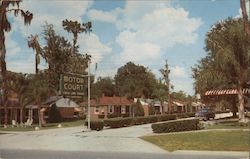 Beautiful Spring Lake Terrace Motor Court Winter Haven, FL Postcard Postcard Postcard