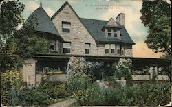 R.C. Kernes Residence Elkins, WV Postcard Postcard Postcard