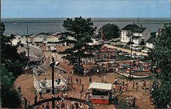 Chincoteague Carnival Grounds Postcard