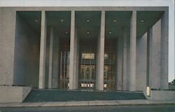 California Masonic Memorial Temple, Entrance Foyer Postcard