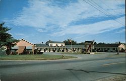 Town and Beach Motel Postcard