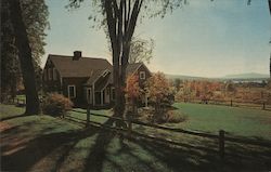 Nathaniel Hawthorne Cottage Lenox, MA Postcard Postcard Postcard