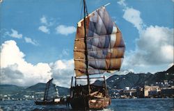 Hong Kong, The Harbor Postcard