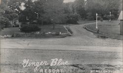 Ginger Blue Resort Postcard